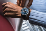 Breitling Navitimer B01 Chronograph 41 Blue Dial Black Leather Strap Watch for Men - AB0139241C1P1 Authentic Buy Shop Now
