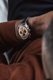 Breitling Navitimer B01 Chronograph 43 Brown Dial Black Leather Strap Watch for Men - AB0138241K1P1 Authentic Buy Shop Now