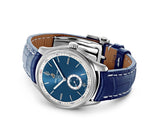Breitling Premier Automatic 40mm Blue Dial Blue Leather Strap Mens Watch - A37340351C1P2 Authentic Buy Shop Now