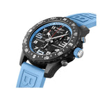 Breitling Endurance Pro Black Dial Light Blue Rubber Strap Watch for Men - X82310281B1S1 Authentic Buy Shop Now