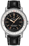 Breitling Navitimer 1 Automatic 41mm Black Dial Black Leather Strap Mens Watch - A17326211B1P2 Authentic Buy Shop Now