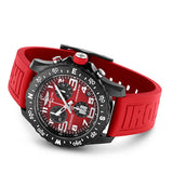 Breitling Endurance Pro Ironman Red Dial Red Rubber Strap Watch for Men - X823109A1K1S1 Authentic Buy Shop Now