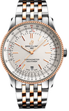 Breitling Navitimer Automatic 41 White Dial Two Tone Steel Strap Watch for Men - U17326211G1U1 Authentic Buy Shop Now