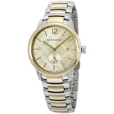 Burberry The Classic Gold Dial Two Tone Steel Strap Watch for Men - BU10011 Authentic Buy Shop Now