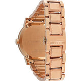 Burberry The City White Dial Rose Gold Steel Strap Watch for Women - BU9004 Authentic Buy Shop Now