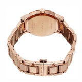 Burberry The City White Dial Rose Gold Steel Strap Watch for Women - BU9004 Authentic Buy Shop Now