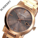 Burberry The City Light Brown Dial Rose Gold Steel Strap Watch for Women - BU9005 Authentic Buy Shop Now