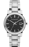 Burberry The City Black Dial Silver Steel Strap Watch for Women - BU9101 Authentic Buy Shop Now