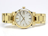 Burberry The City White Dial Gold Steel Strap Watch for Women - BU9103 Authentic Buy Shop Now