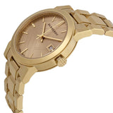 Burberry The City Gold Dial Gold Steel Strap Watch for Women - BU9134 Authentic Buy Shop Now