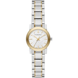 Burberry The City Silver Dial Two Tone Steel Strap Watch for Women - BU9217 Authentic Buy Shop Now