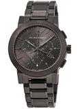 Burberry The City Grey Dial Gunmetal Grey Steel Strap Watch for Men - BU9354 Authentic Buy Shop Now