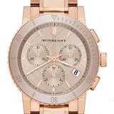 Burberry The City Rose Gold Dial Rose Gold Steel Strap Watch for Women - BU9703 Authentic Buy Shop Now