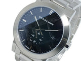 Burberry The City Black Dial Silver Steel Strap Watch for Men - BU9901 Authentic Buy Shop Now