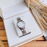 Bulova Classic Diamonds Silver Dial Silver Steel Strap Watch for Women - 96P121 Authentic Buy Shop Now