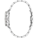 Bulova Marine Star Blue Dial Silver Steel Strap Watch for Women - 96R215 Authentic Buy Shop Now