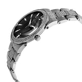 Bulova Crystal Collection Brown Dial Silver Steel Strap Watch for Men - 96B221 Authentic Buy Shop Now