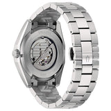 Bulova BVA Dual Aperture Black Dial Silver Steel Strap Watch for Men - 96A119 Authentic Buy Shop Now