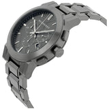 Burberry The City Grey Dial Gunmetal Grey Steel Strap Watch for Men - BU9354 Authentic Buy Shop Now