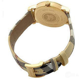 Burberry Heritage Silver Dial Leather Strap Watch for Women - BU1398 Authentic Buy Shop Now