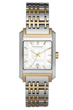 Burberry Nova Checked White Dial Two Tone Stainless Steel Strap Watch for Women - BU1573 Authentic Buy Shop Now