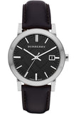 Burberry The City Black Dial Black Leather Strap Watch for Men - BU9009 Authentic Buy Shop Now