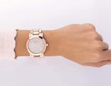 Burberry The City Rose Gold Dial Rose Gold Steel Strap Watch for Women - BU9703 Authentic Buy Shop Now