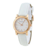 Burberry The City White Dial White Leather Strap Watch for Women - BU9209 Authentic Buy Shop Now