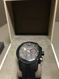 Burberry The Endurance Chronograph Black Dial Black Rubber Strap Watch For Men - BU9802 Authentic Buy Shop Now