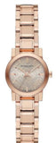 Burberry The City Nude Dial Rose Gold Steel Strap Watch for Women - BU9228 Authentic Buy Shop Now
