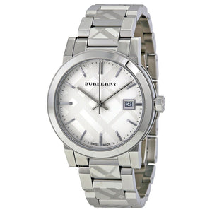 Burberry The City Silver Dial Silver Steel Strap Watch for Women - BU9233 Authentic Buy Shop Now