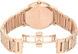 Burberry The City Rose Gold Dial Rose Gold Steel Strap Watch for Women - BU9039 Authentic Buy Shop Now