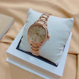 Burberry The Classic Rose Gold Dial Rose Gold Steel Strap Watch for Women - BU10116 Authentic Buy Shop Now