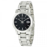 Burberry The City Black Dial Silver Steel Strap Watch for Women - BU9101 Authentic Buy Shop Now