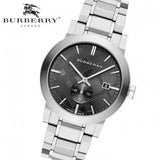 Burberry The City Black Dial Silver Steel Strap Watch for Men - BU9901 Authentic Buy Shop Now