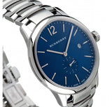 Burberry The Classic Blue Dial Silver Steel Strap Watch for Men - BU10007 Authentic Buy Shop Now