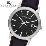 Burberry The City Black Dial Black Leather Strap Watch for Men - BU9009 Authentic Buy Shop Now