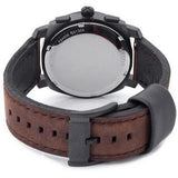 Fossil Forrester Chronograph White Dial Brown Leather Strap Watch for Men - FS5696 Authentic Buy Shop Now