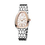 Bvlgari Serpenti Seduttori Quartz Silver Dial Silver Steel Strap Watch for Women - SERPENTI103144 Authentic Buy Shop Now