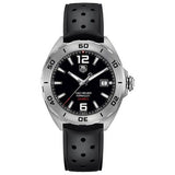 Tag Heuer Formula 1 Automatic Black Dial Black Rubber Strap Watch for Men - WAZ2113.FT8023 Authentic Buy Shop Now