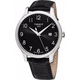 Tissot T Classic Tradition Black Dial Black Leather Strap Watch For Men - T063.610.16.052.00 Authentic Buy Shop Now