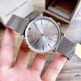 Michael Kors Jaryn Silver Dial Silver Mesh Bracelet Watch for Men - MK8541 Authentic Buy Shop Now