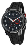 Maserati SFIDA Chronograph Quartz Stainless Steel Black Dial Watch For Men - R8851123007 Authentic Buy Shop Now