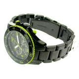 Marc Jacobs Rock Chronograph Black Dial Black Steel Strap Watch for Men - MBM5026 Authentic Buy Shop Now