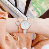 Calvin Klein Seduce White Dial Two Tone Steel Strap Watch for Women - K4E2N616 Authentic Buy Shop Now