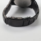 Citizen Eco Drive Blue Dial Black Steel Strap Watch For Men - AW0024-58LB Authentic Buy Shop Now