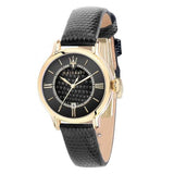 Maserati Epoca Black Dial Black Leather Strap Watch For Women - R8851118501 Authentic Buy Shop Now