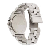 Marc Jacobs Blade Chronograph White Dial Silver Steel Strap Watch for Women - MBM3080 Authentic Buy Shop Now