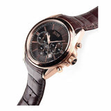 Hugo Boss Driver Chronograph Brown Dial Brown Leather Strap Watch For Men - HB1513093 Authentic Buy Shop Now