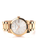 Burberry The City White Dial Rose Gold Steel Strap Watch for Women - BU9104 Authentic Buy Shop Now